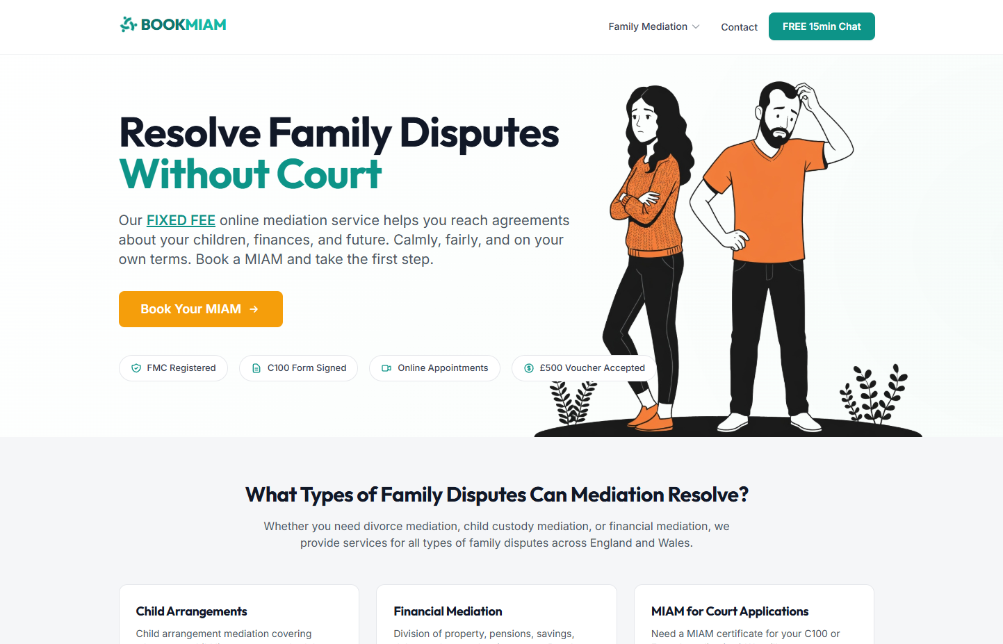 Family Law Booking Platform